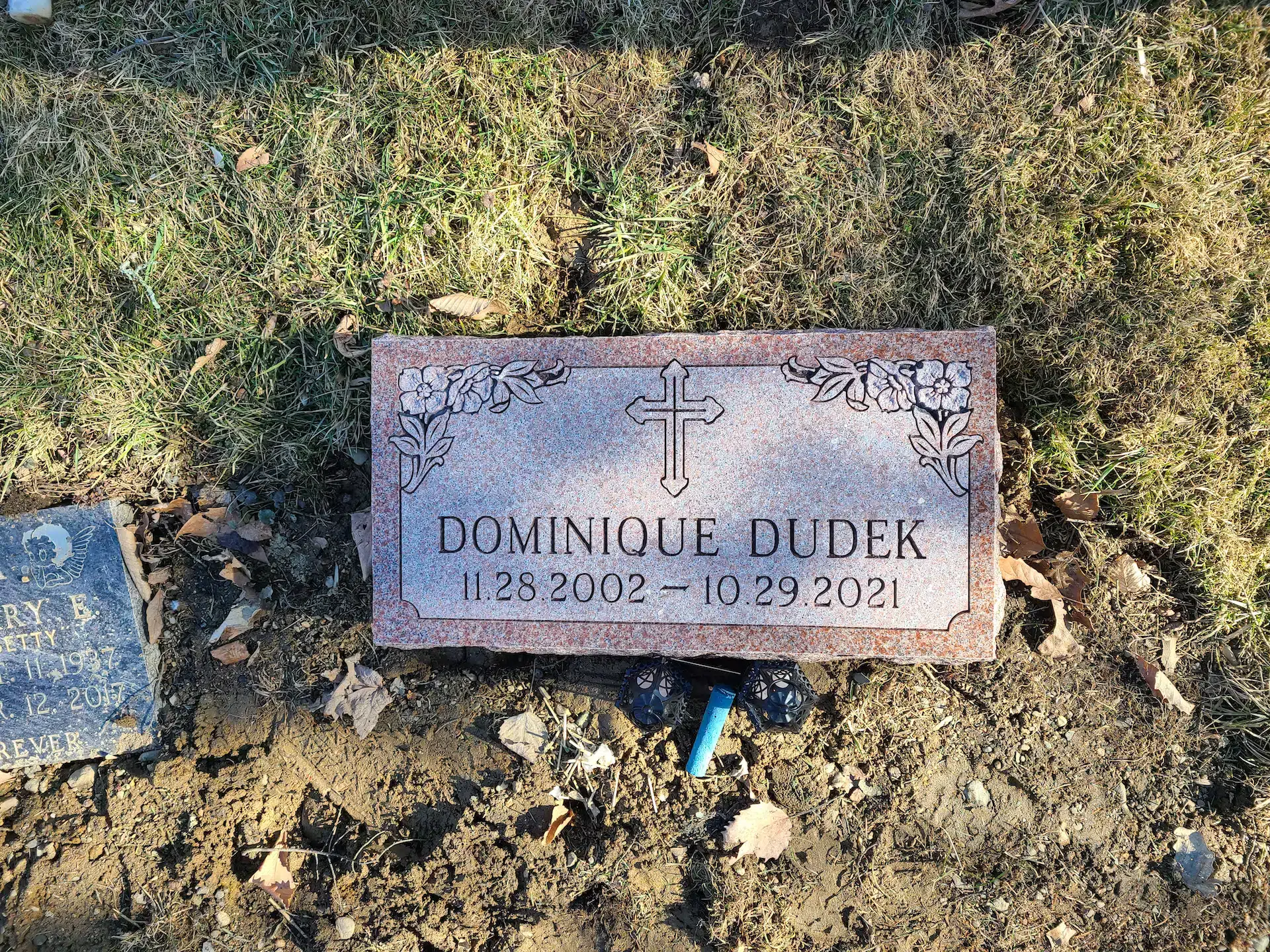 Granite Cemetery Marker hand-carved by NJ Cemetery Markers in NJ — image 3