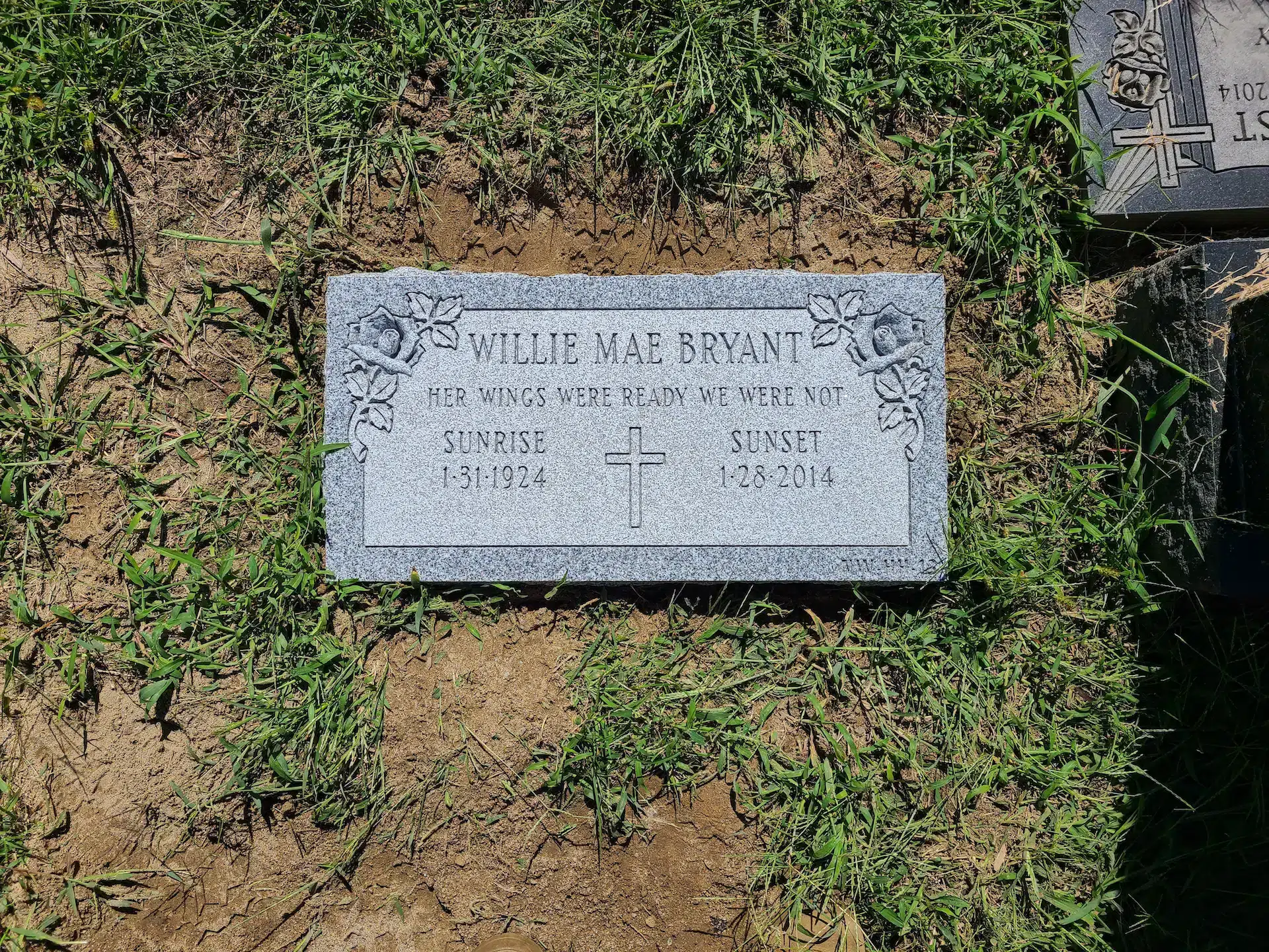 Granite Cemetery Marker hand-carved by NJ Cemetery Markers in NJ — image 5