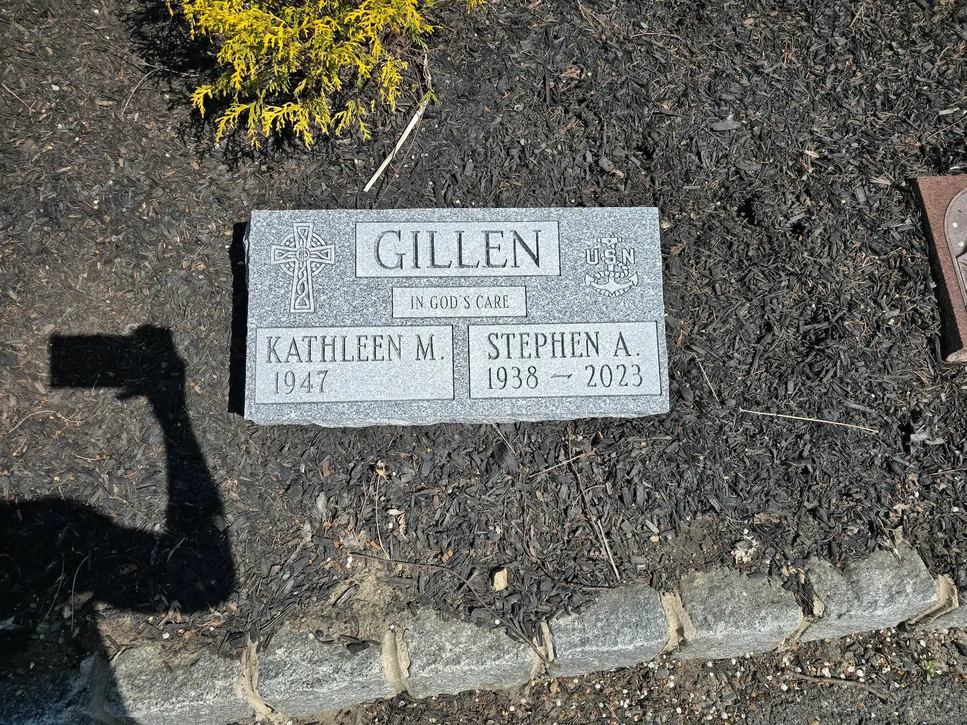 Granite Cemetery Marker hand-carved by NJ Cemetery Markers in NJ — image 3